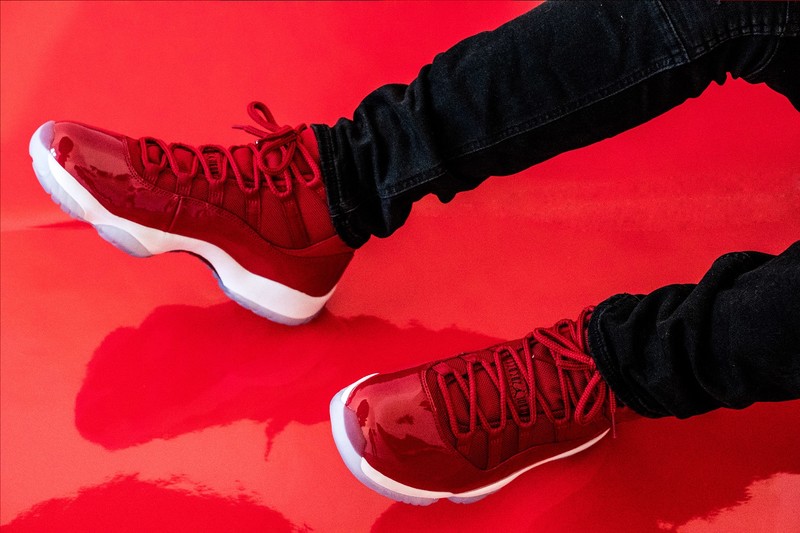 Air jordan 11 win like 96 sale on feet